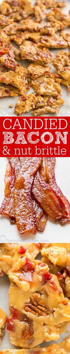 Holiday Candied Bacon Brittle