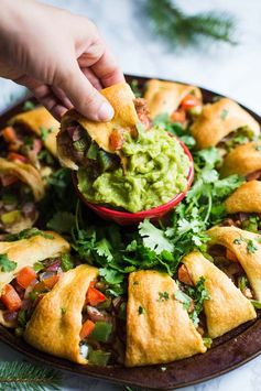 Holiday Wreath Taco Ring (V