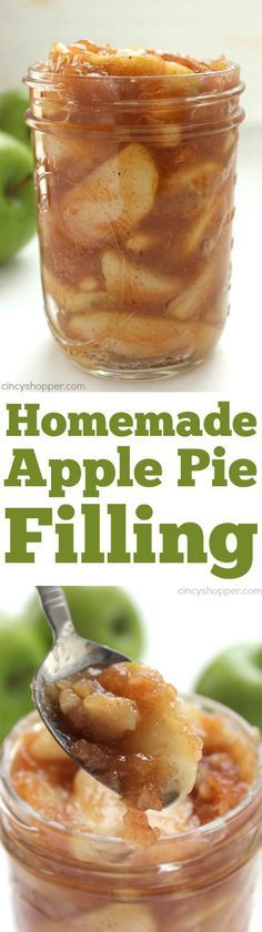 Homemade Apple Pie Filling