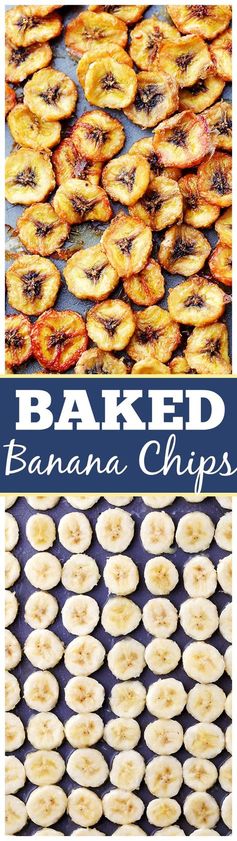 Homemade Baked Banana Chips