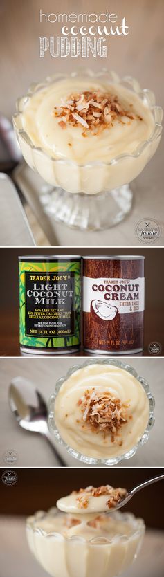 Homemade Coconut Pudding