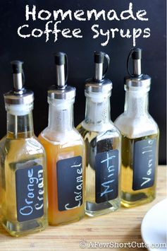 Homemade Coffee Syrups