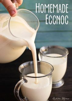 Homemade Eggnog Recipe and Video