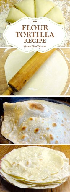 Homemade Flour Tortilla