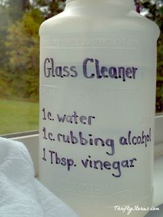 Homemade Glass Cleaner