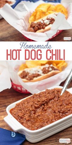 Homemade Hot Dog Chili