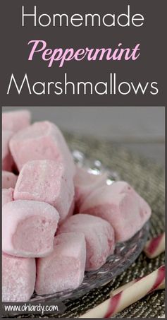 Homemade Peppermint Marshmallows