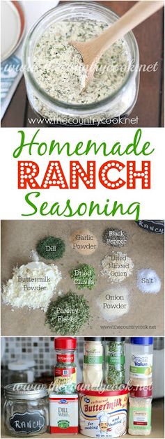 Homemade Ranch Seasoning