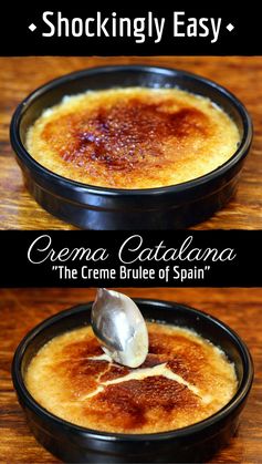 Homemade Spanish Crema Catalana