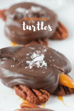 Homemade Turtle Chocolates