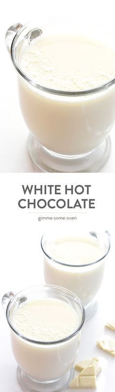 Homemade White Hot Chocolate