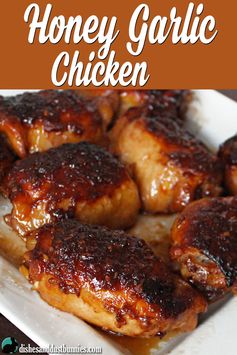 Honey Garlic Chicken (plus some really tasty sauce!