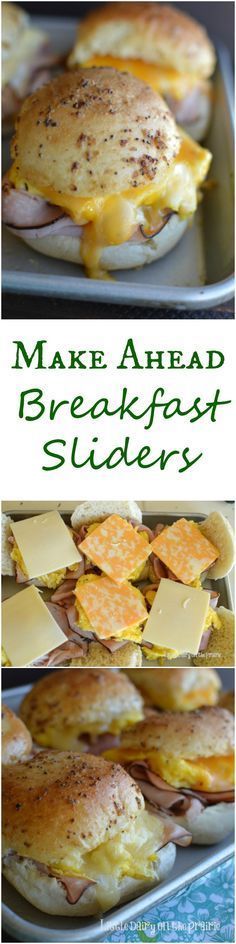 Hot Breakfast Egg and Cheese Sliders