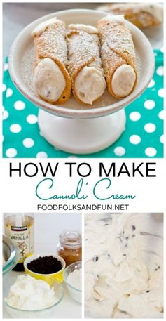 How to make Cannoli Cream