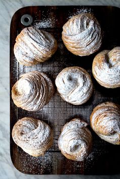 How to make cruffin with pasta machine