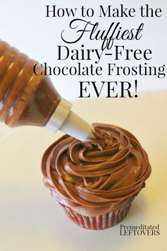 How to Make Fluffy Dairy-Free Chocolate Frosting