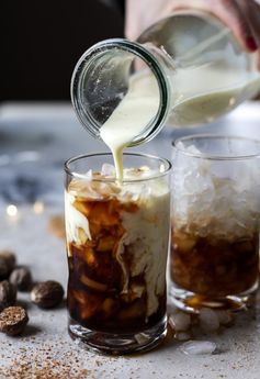 Iced Eggnog Lattes