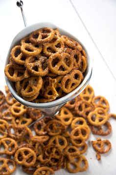 Irresistible (Four Ingredient Cinnamon Sugar Pretzels