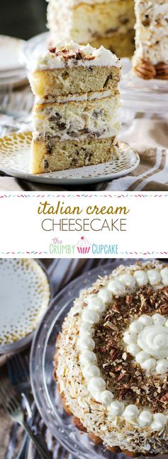 Italian Cream Cheesecake