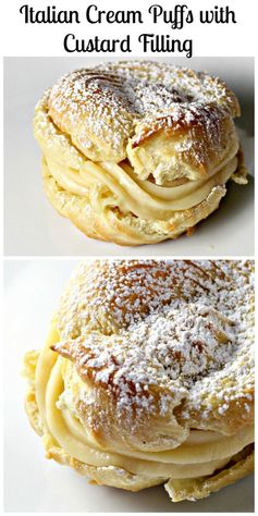 Italian Cream Puffs with Custard Filling (St. Joseph’s Day Pastries
