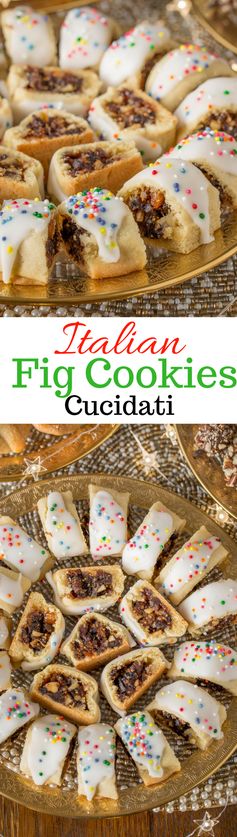 Italian Fig Cookies (Cucidati