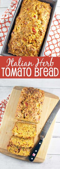 Italian Herb Tomato Bread