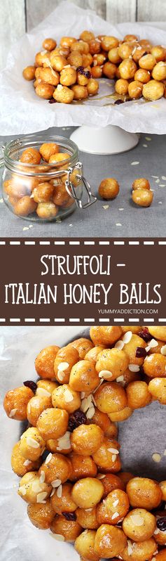 Italian Honey Balls (Struffoli