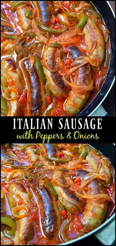 Italian Sausage with Peppers & Onions