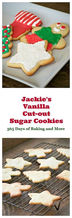 Jackie’s Vanilla Cut-Out Cookies