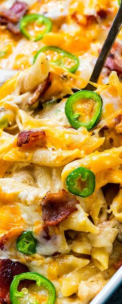 Jalapeno Popper Chicken Casserole