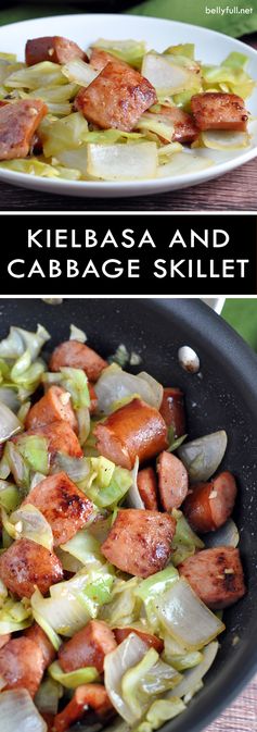 Kielbasa and Cabbage Skillet