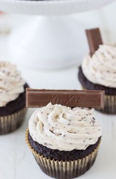 Kit Kat Cupcakes