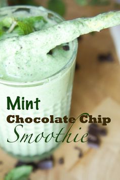 Kitchen Reno + Ultra Dreamy Mint Chocolate Chip Smoothie