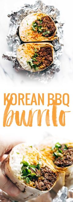 Korean BBQ Bangkok Burrito