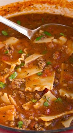 Lasagna Soup