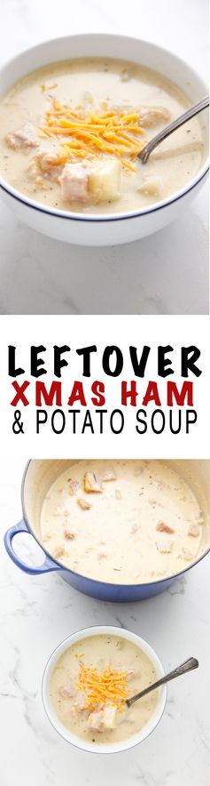 Leftover Ham and Potato Soup