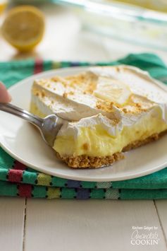 Lemon Cheesecake Pudding Dessert