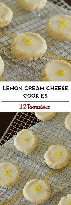 Lemon Cream Cheese Cookies