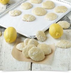 Lemon Crinkle Cookies