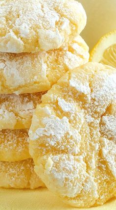 Lemon Gooey Butter Cookies – Best Ever (from scratch!