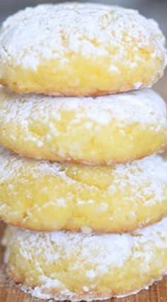 Lemon Gooey Butter Cookies