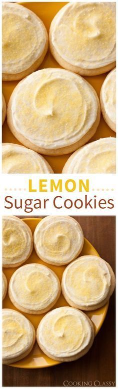 Lemon Sugar Cookies