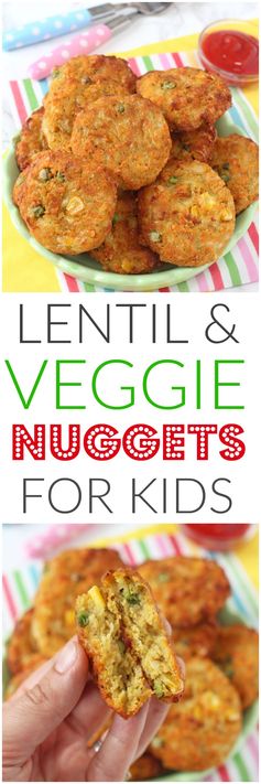 Lentil Veggie Nuggets