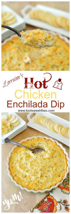 Lorraine's Hot Chicken Enchilada Dip