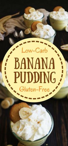 Low-Carb Banana Pudding