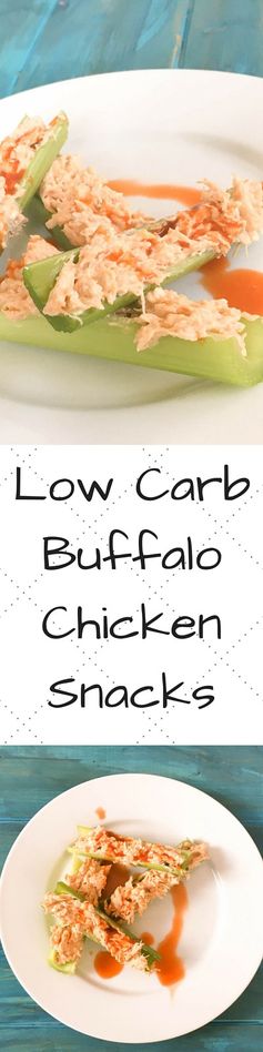 Low Carb Buffalo Chicken Snack