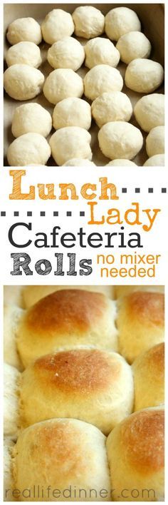 Lunch Lady Cafeteria Rolls (Step by Step Pictures and Instructions....NO MIXER NEEDED