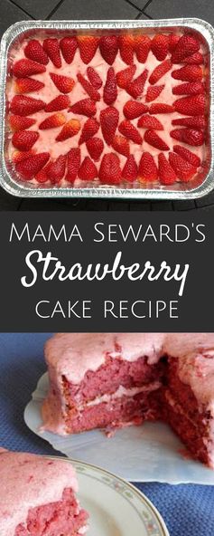 Mama Seward's Strawberry Cake