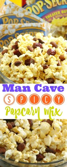 Man Cave Spicy Popcorn Mix