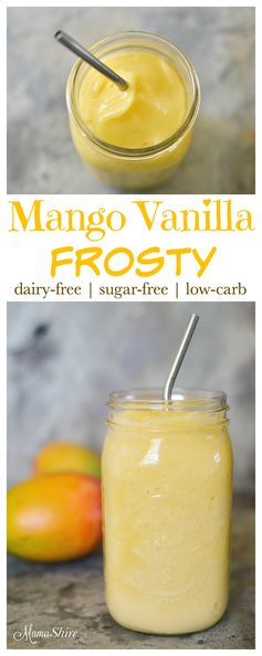 Mango Vanilla Frosty